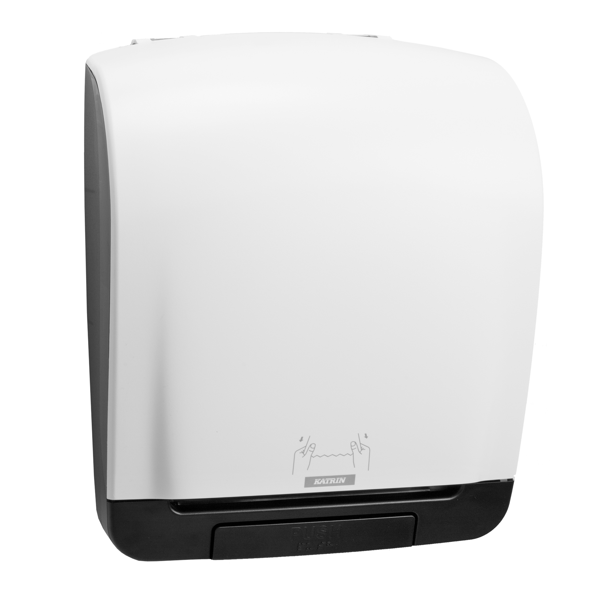 1457534093 90045 katrin system towel dispenser white side Kopie